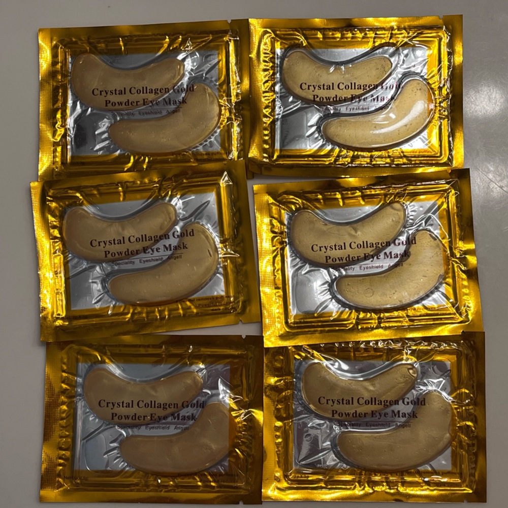 Crystal Collagen Gold Powder Eye Masks
